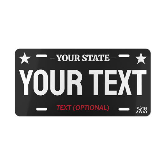 Your Text Customized Plates